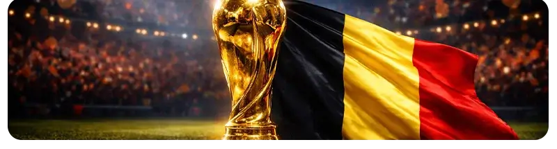 Vergelijking van Belgische sportweddenschappen sites om te wedden op het Wereldkampioenschap voetbal