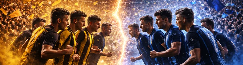 Spelers van de Champions Play-offs JPL 2025-2026 in actie tijdens speeldag 2.