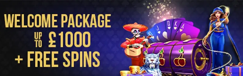 Bluefox Casino Welcome Package mobile bonus screen showing free spins and deposit offers for online casino players