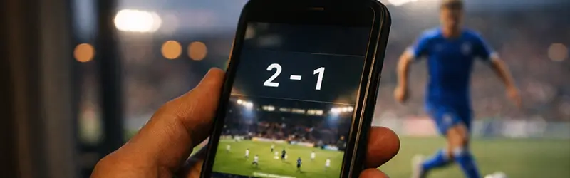 Parier sur le score exact pour un match de football sur un bookmaker légal en France.