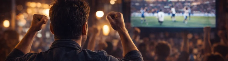 Pari simple sur un site de paris sportifs légal en France : bulletin avec une seule sélection, cote affichée et mise confirmée sur écran de bookmaker ANJ.